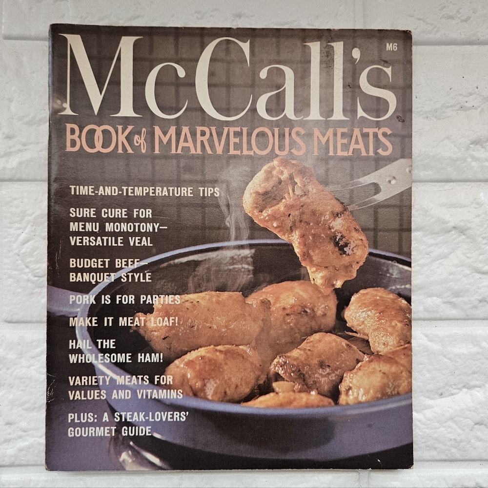 McCall's Cookbook - Marvelous Meats Edition